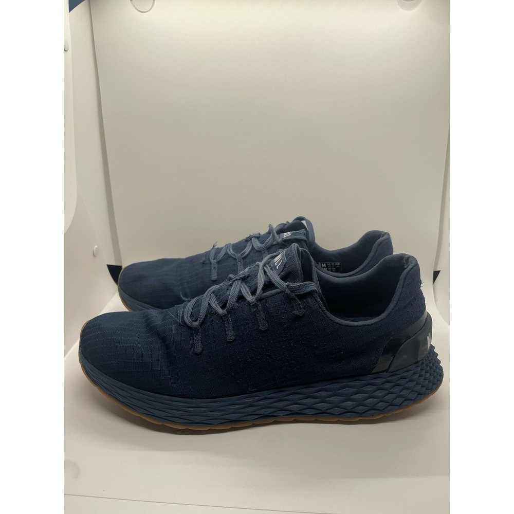 Nobull Mens Ripstop Runner Navy Blue Gum Running Shoes Sneakers Size 10.5 US - Picture 4 of 10